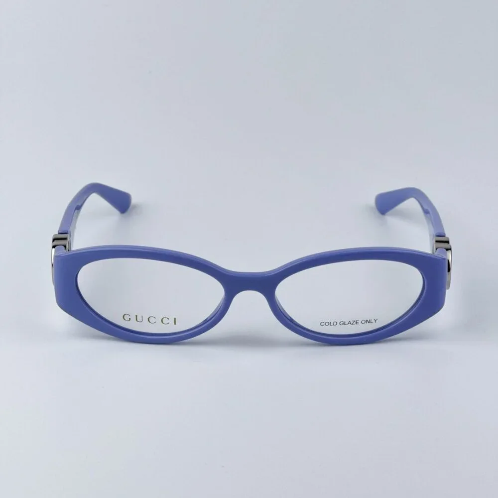 Gucci GG1693O 003 BRAND NEW Eyeglasses Violet Women Oval
